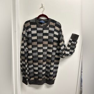 Vintage Men’s Peruvian Coogi Style Baby Alpaca 90’s Cosby Dad Sweater
